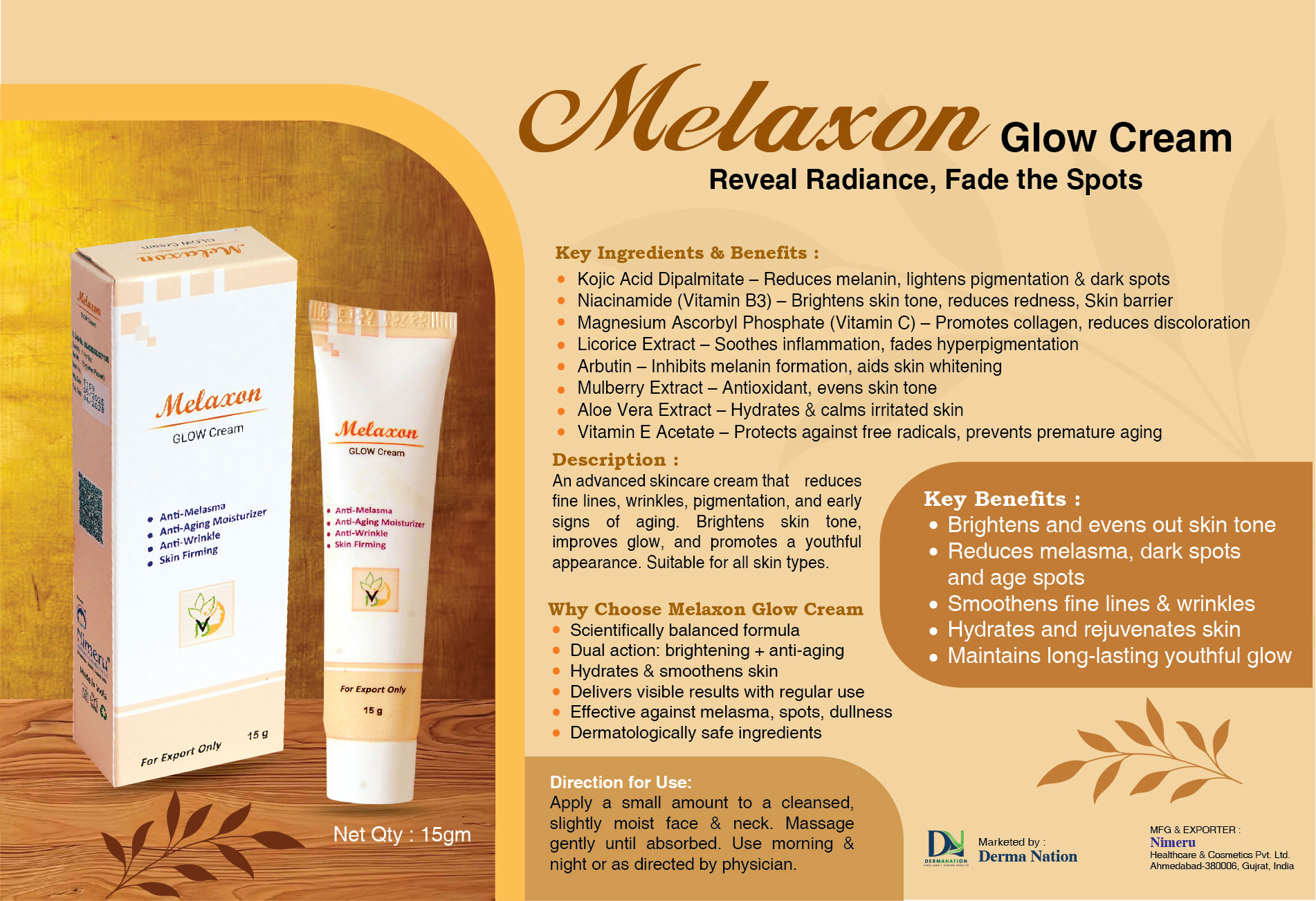 Melaxon Glow Cream