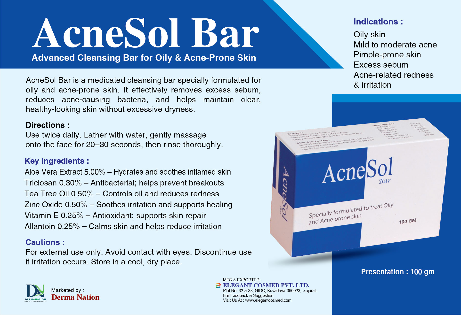 AcneSol Bar